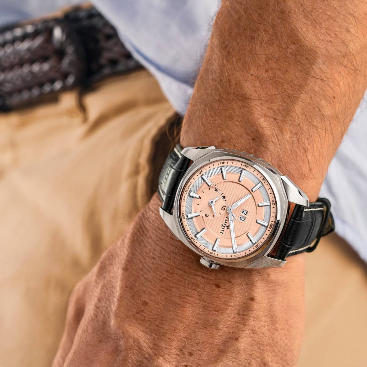 Perrelet LAB Peripheral Salmon