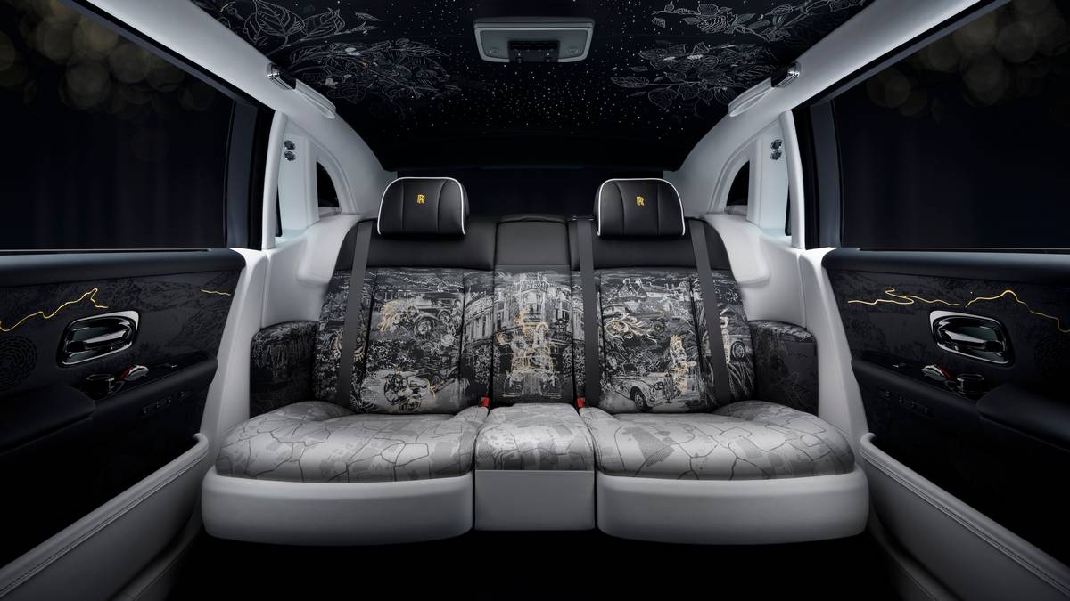 Rolls-Royce Phantom Centenary interni