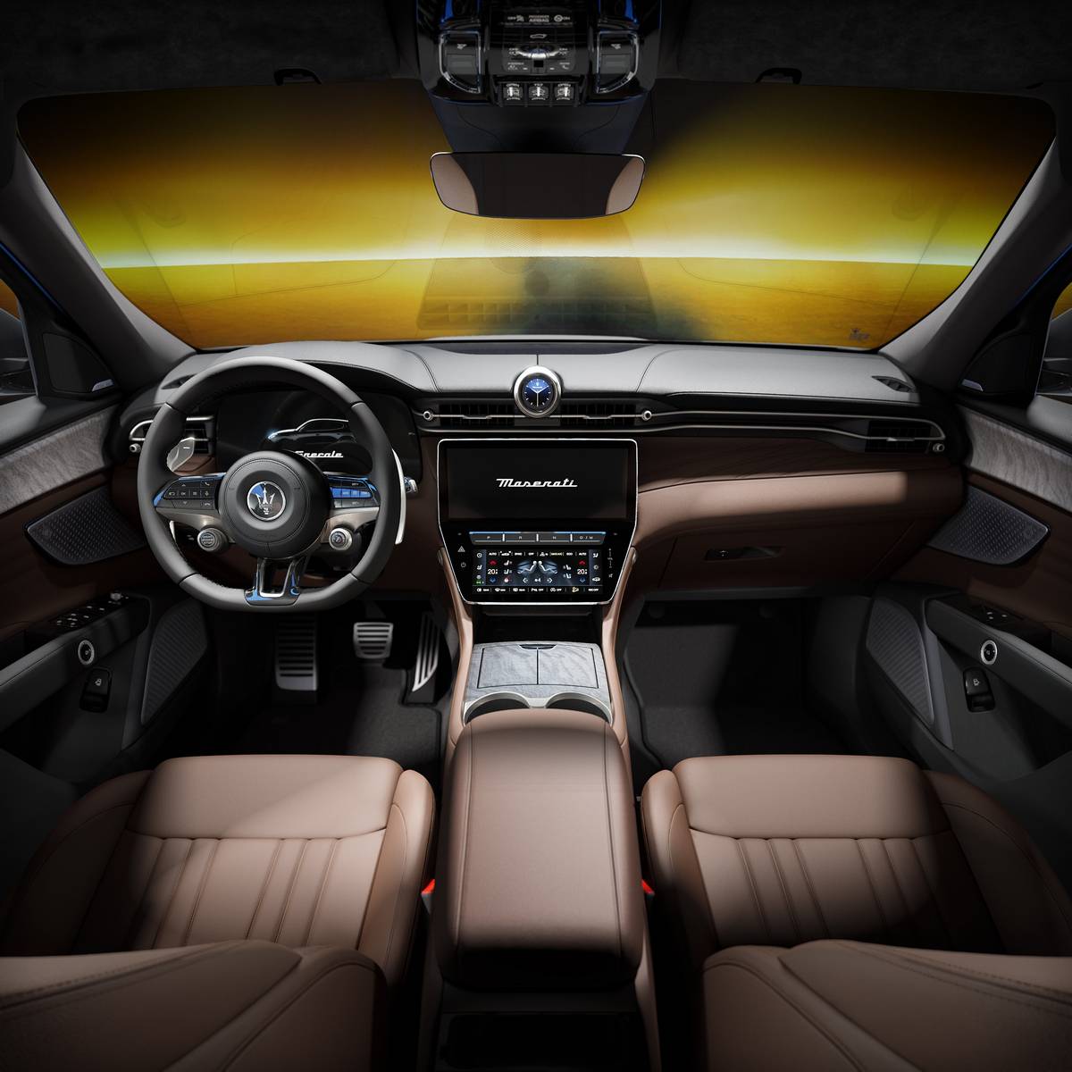 Maserati Grecale Lumina Blu interni