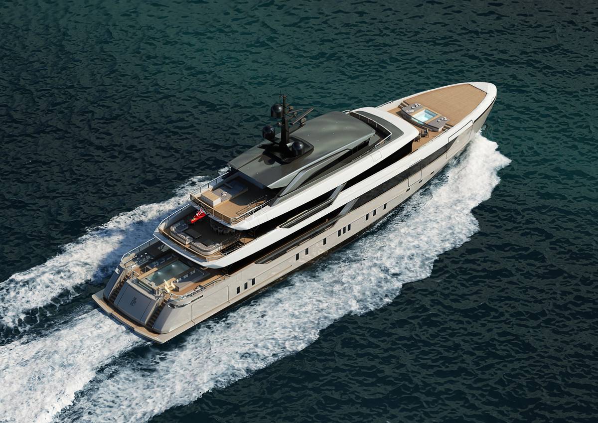 Sanlorenzo 58Steel propulsione