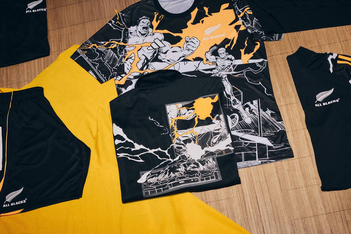adidas Marvel x Real Madrid x All Blacks