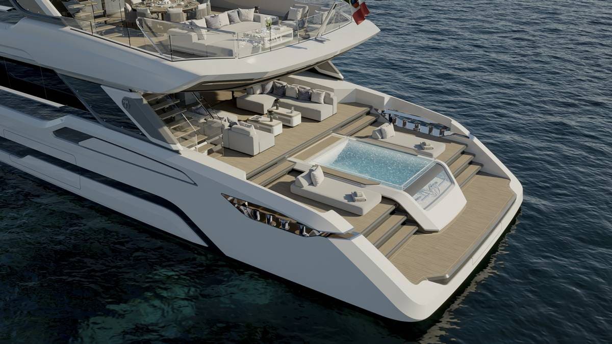 Baglietto terzo DOM115 piscina