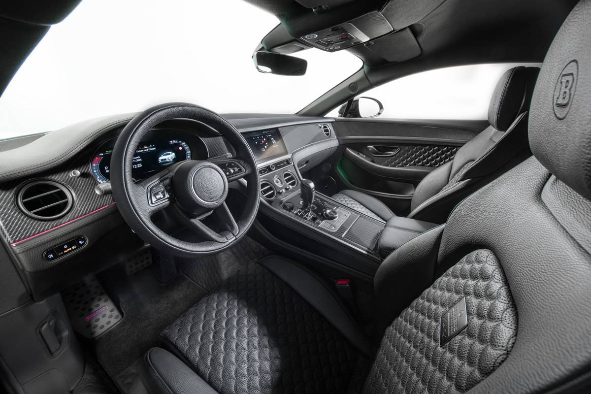 Brabus 900 Superblack Bentley Continental GT Speed interni