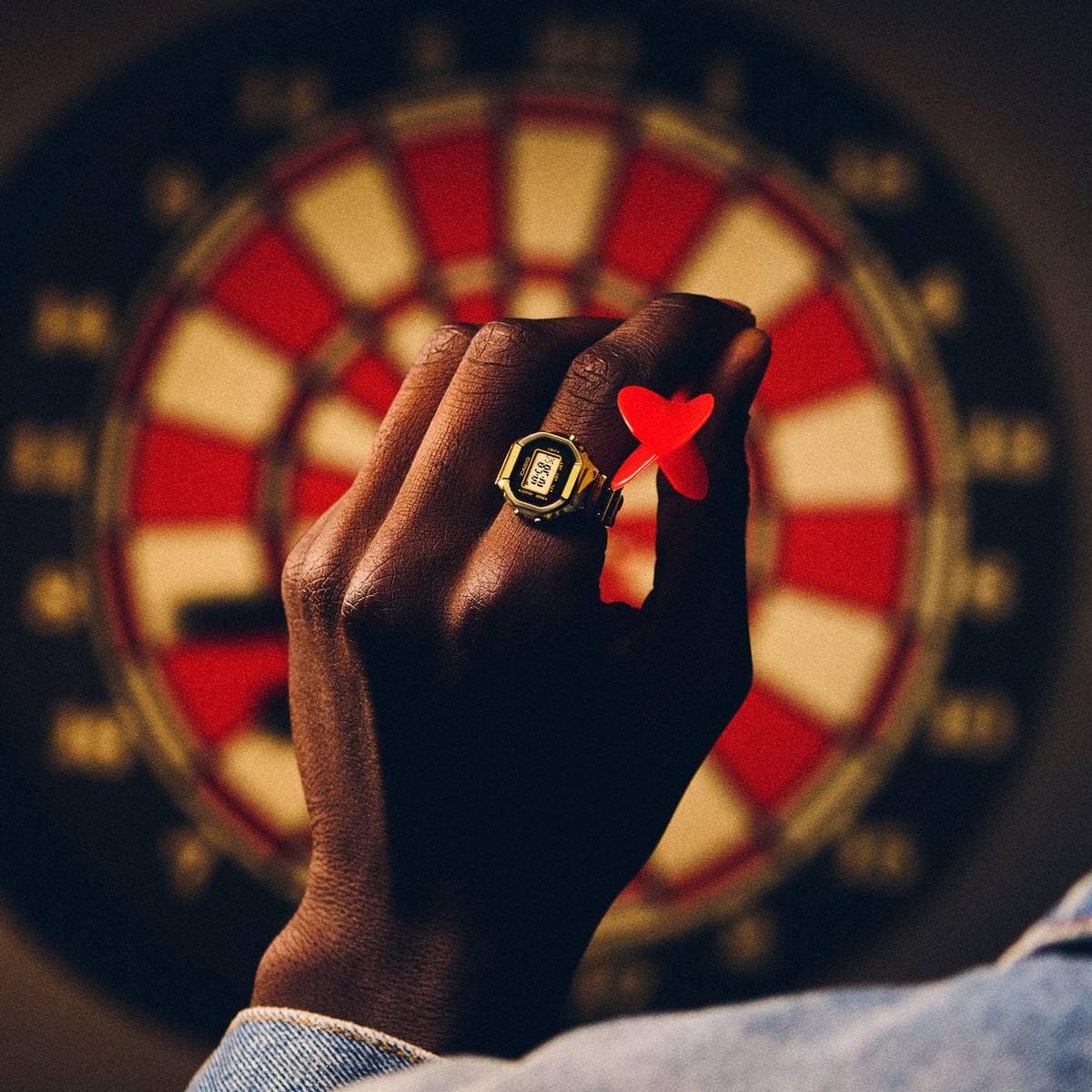 Casio Ring Watch total gold anello orologio