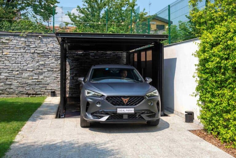 IdealPark lancia IP1-CM MOB A: il montauto invisibile a scomparsa con automatismo brevettato