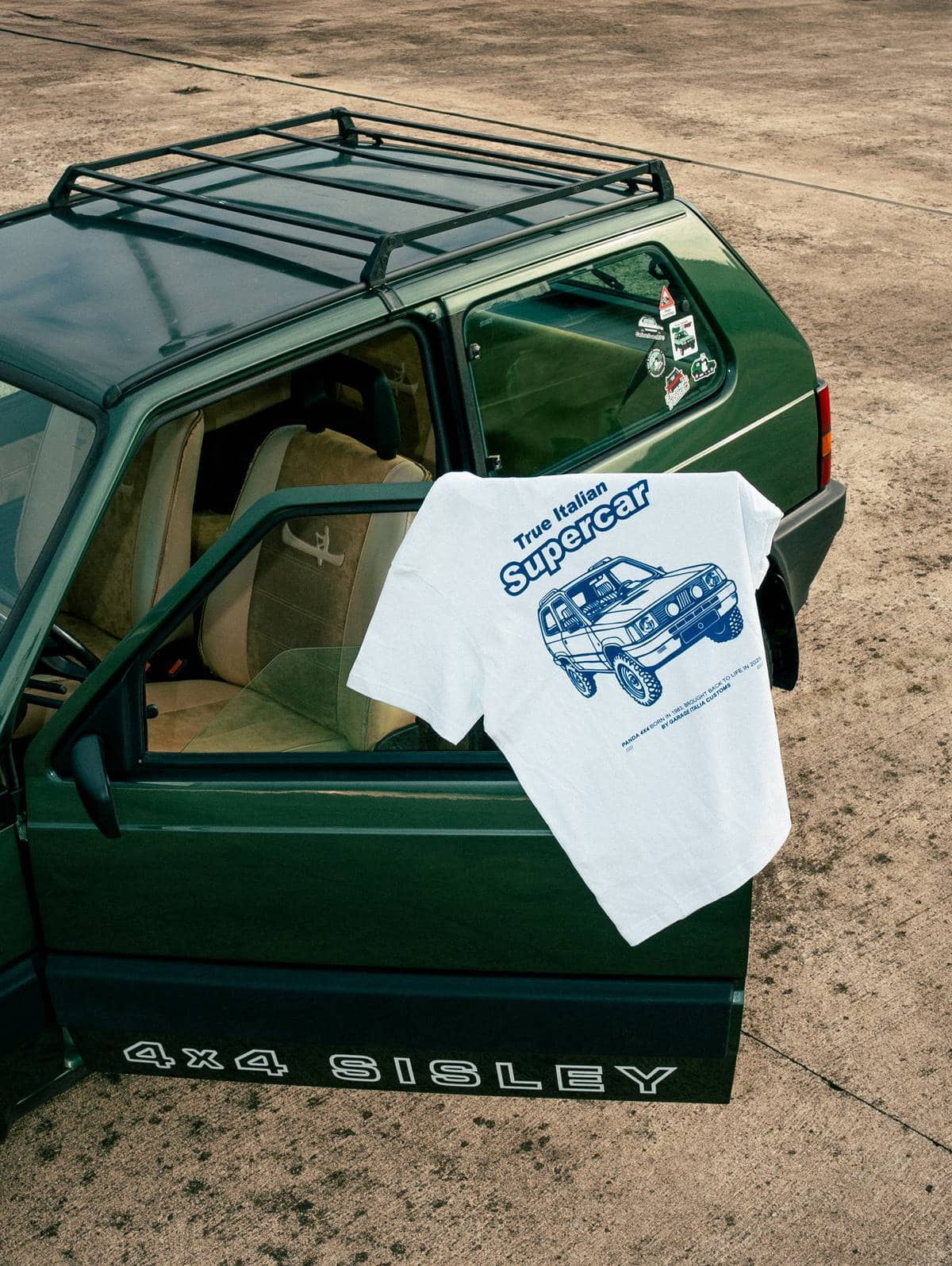 Panda 4x4 GIC capsule t-shirt