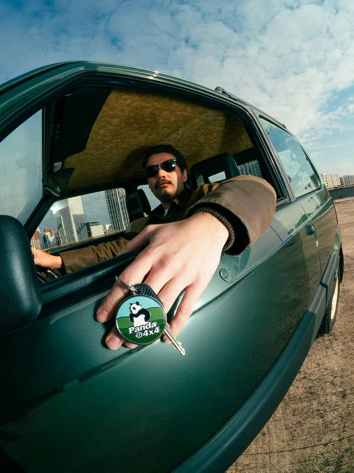 Panda 4x4 GIC capsule portachiavi