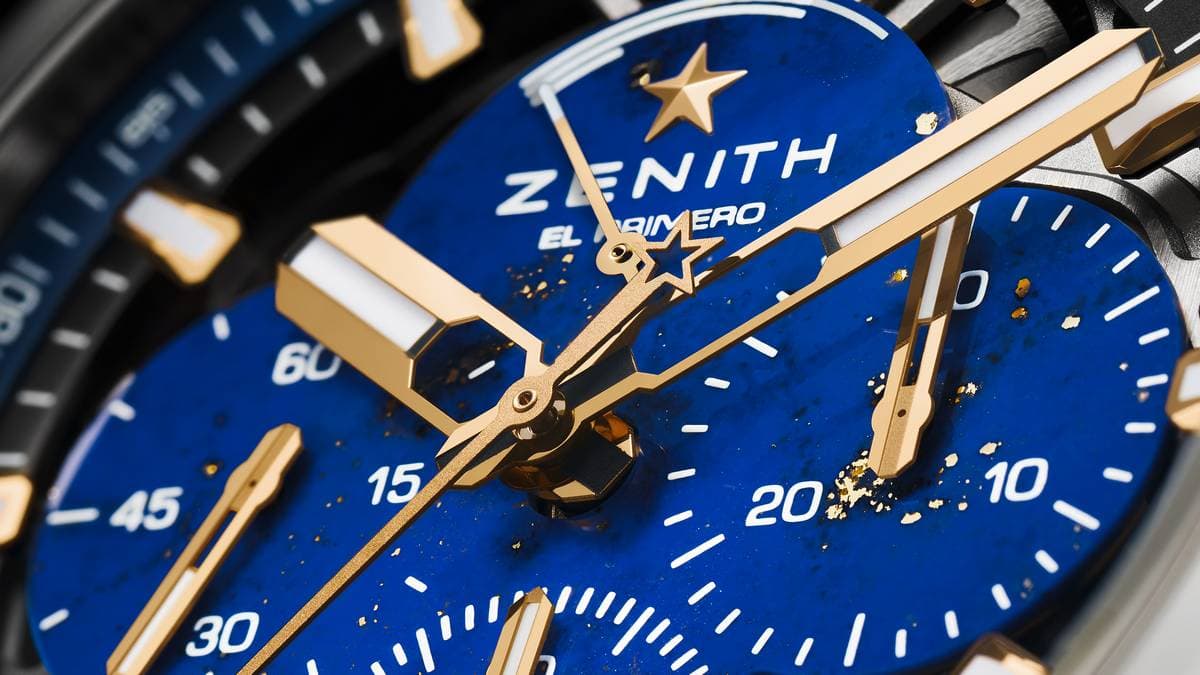 Zenith Defy Extreme Lapis Lazuli quadrante