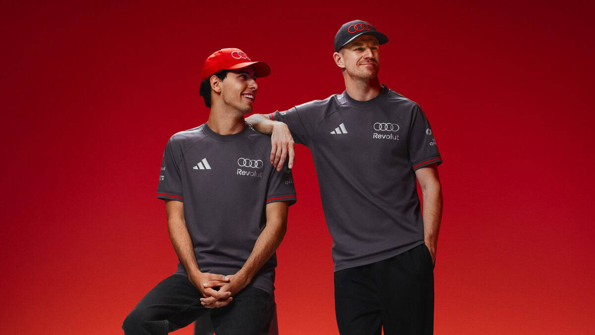 Adidas e Audi Revolut F1 Team collezione