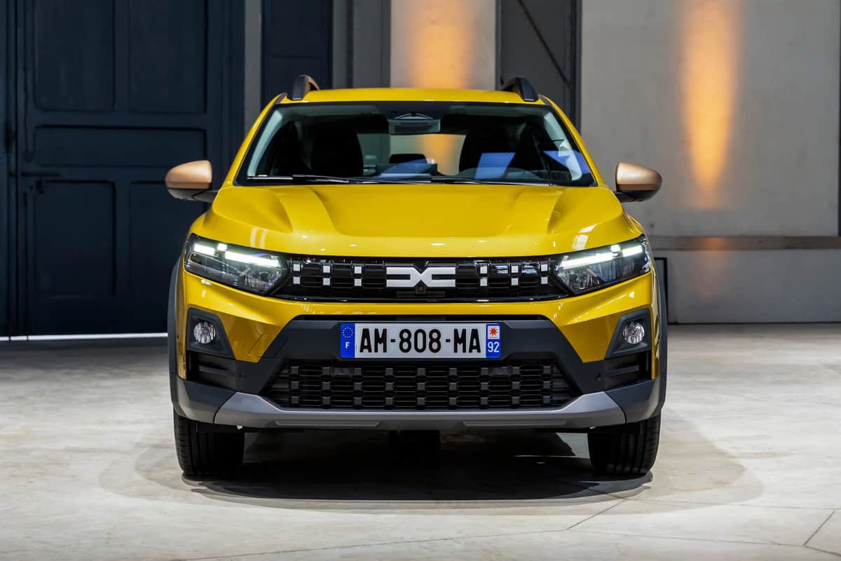 Il design della nuova Dacia Sandero 2026