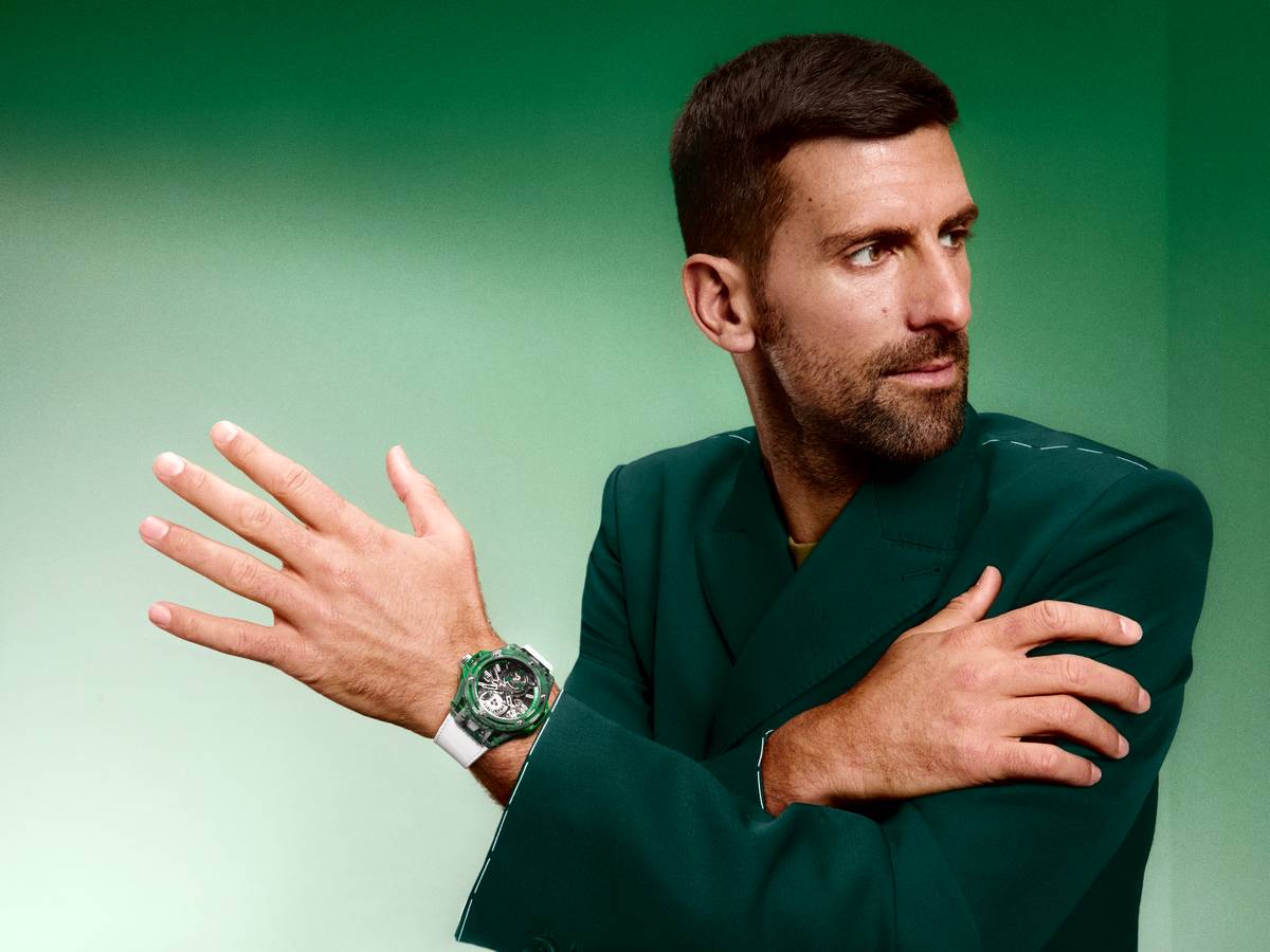 Hublot Big Bang Tourbillon Novak Djokovic Goat Edition