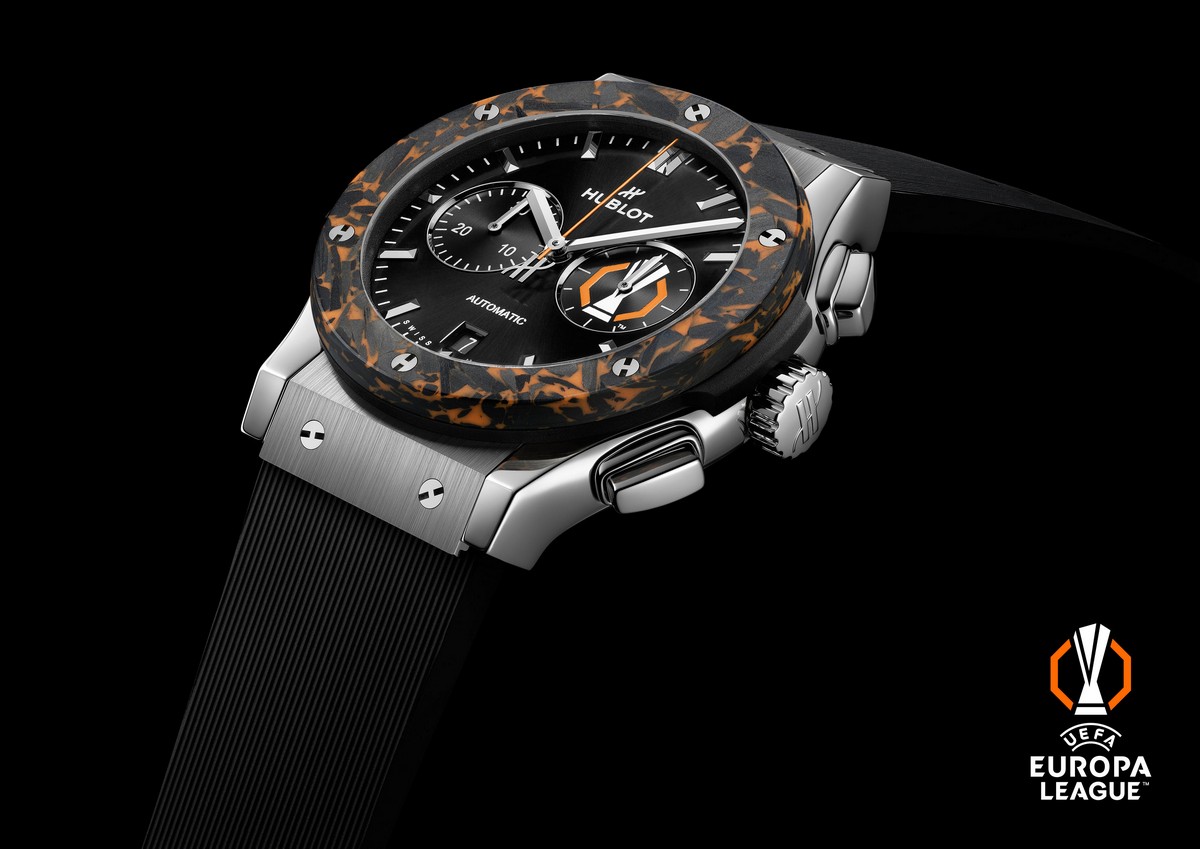 Hublot Classic Fusion Uefa Europa League Titanium Carbon