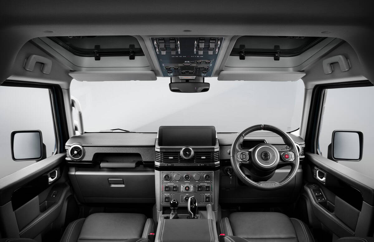 Gli interni di Ineos Grenadier 2026