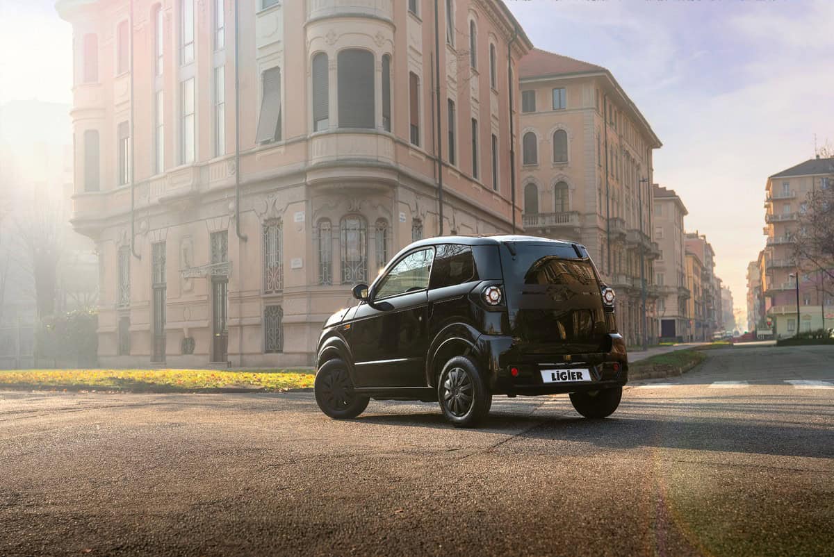 Ligier Myli microcar elettrica o diesel
