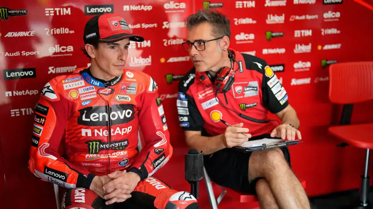 Marc Marquez e Marco Rigamonti