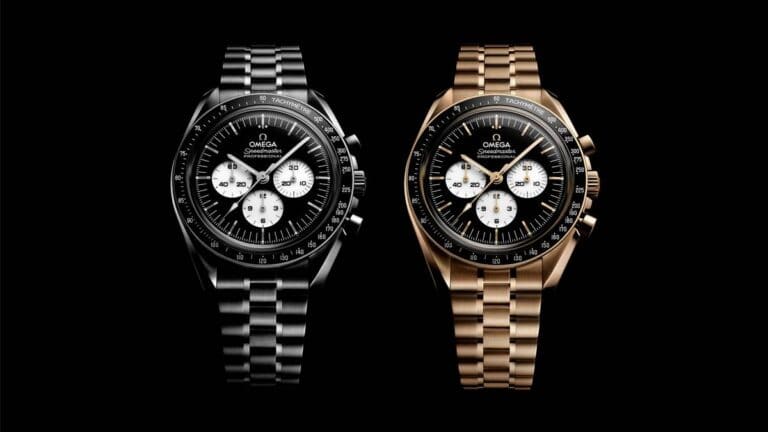 Omega presenta i nuovi Speedmaster Moonwatch nero e bianco: l’icona si rinnova
