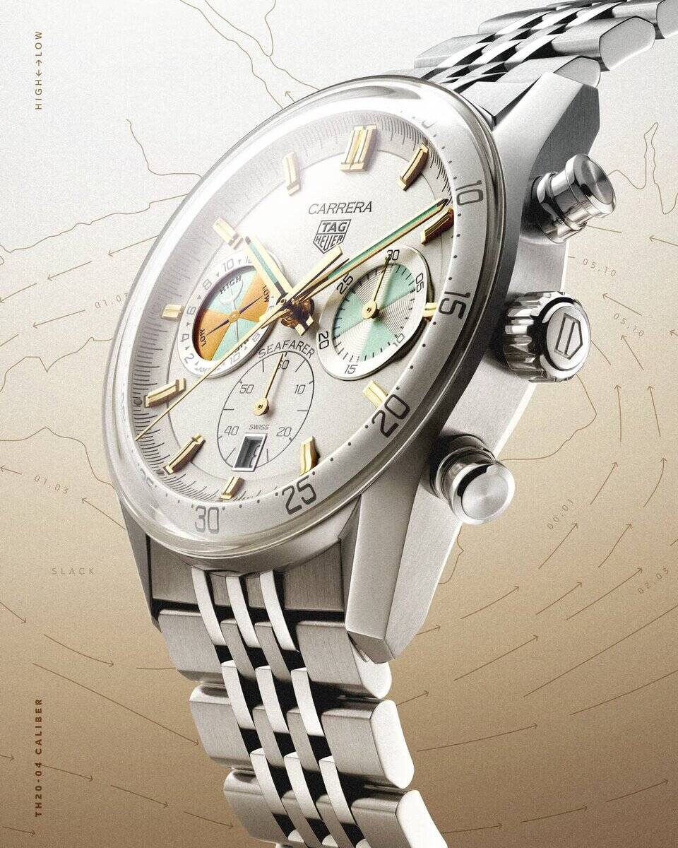 Tag Heuer Carrera Seafarer Chronograph design