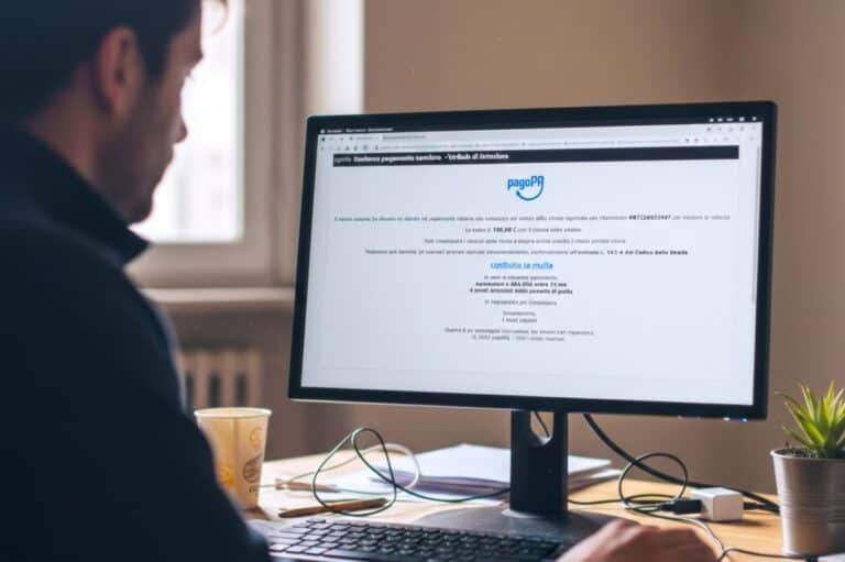 La multa via email con PagoPA è vera? No, è una truffa: ecco come riconoscerla.
