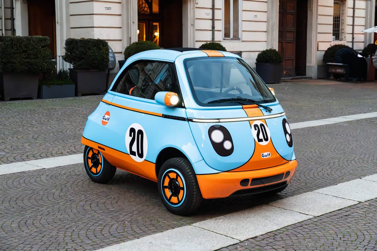 Microlino one-off tributo Porsche 917K