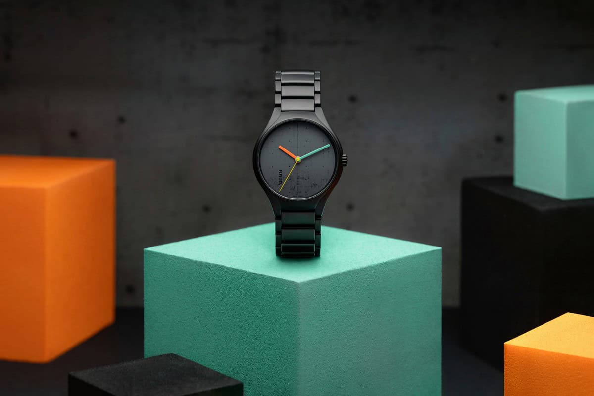 Rado True Round Ivory Black x Les Couleurs Le Corbusier