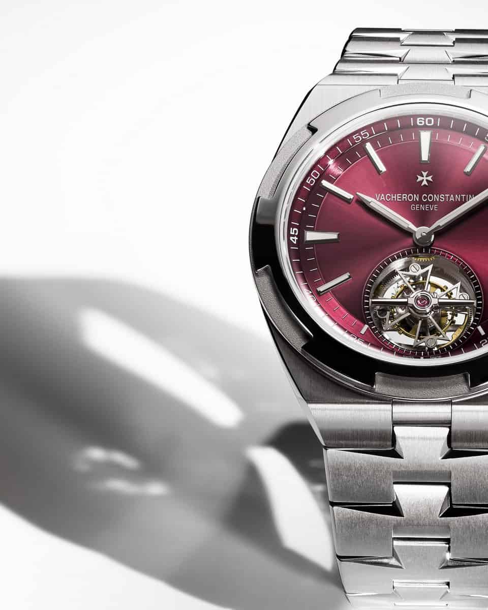 Il quadrante del nuovo Vacheron Constantin Overseas Tourbillon