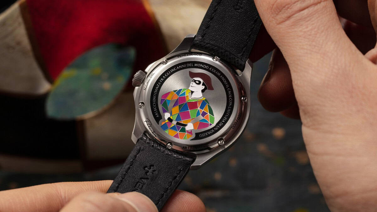 Il fondello del Venezianico Redentore Arlecchino