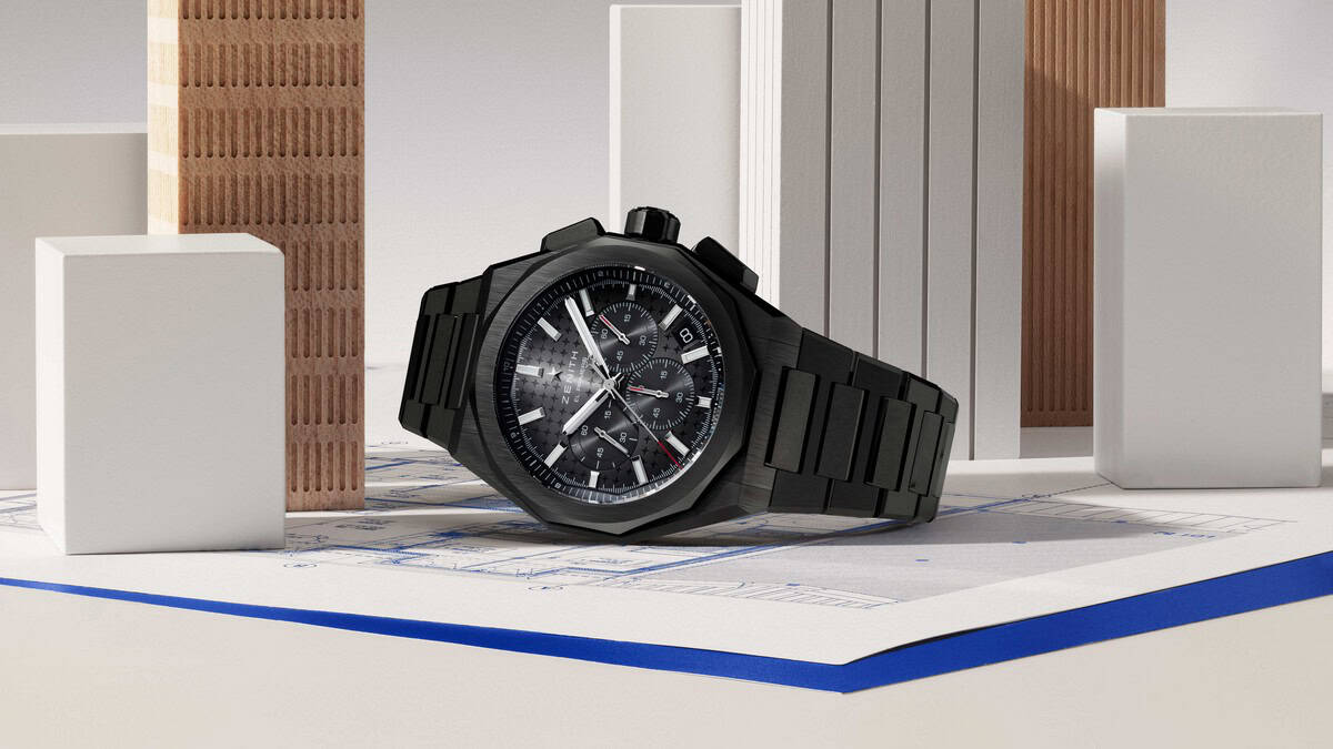 Il calibro del nuovo Zenith Defy Skyline Chronograph ceramica nera