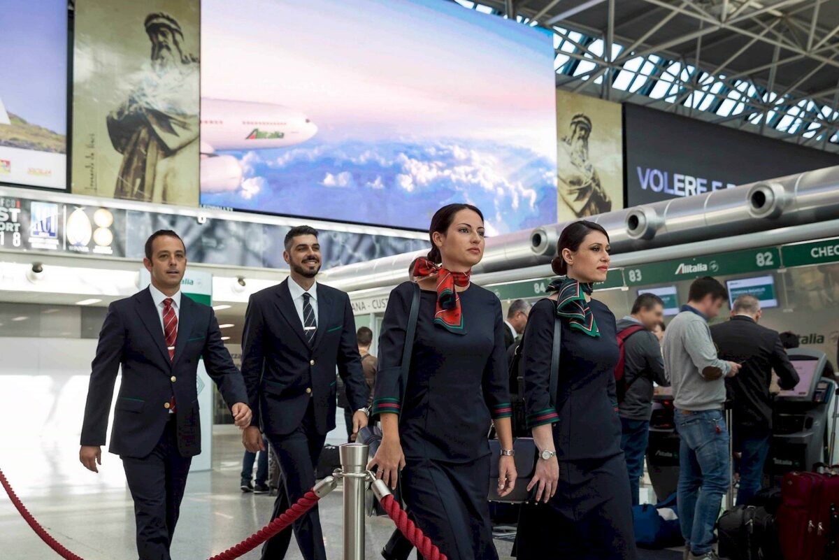 Alitalia nuove divise 2018