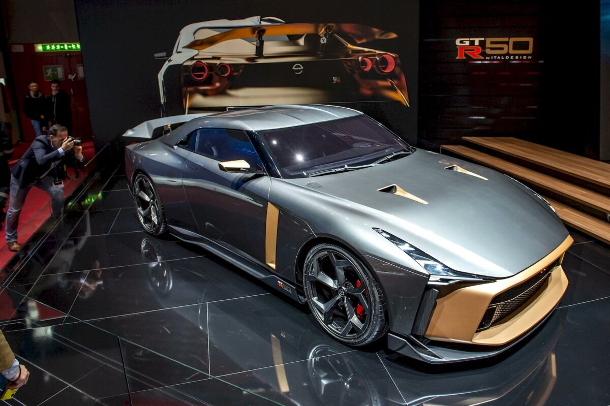 nissan gt-r50 italdesign