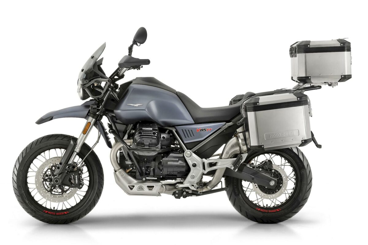 Moto Guzzi V85 TT accessoriata