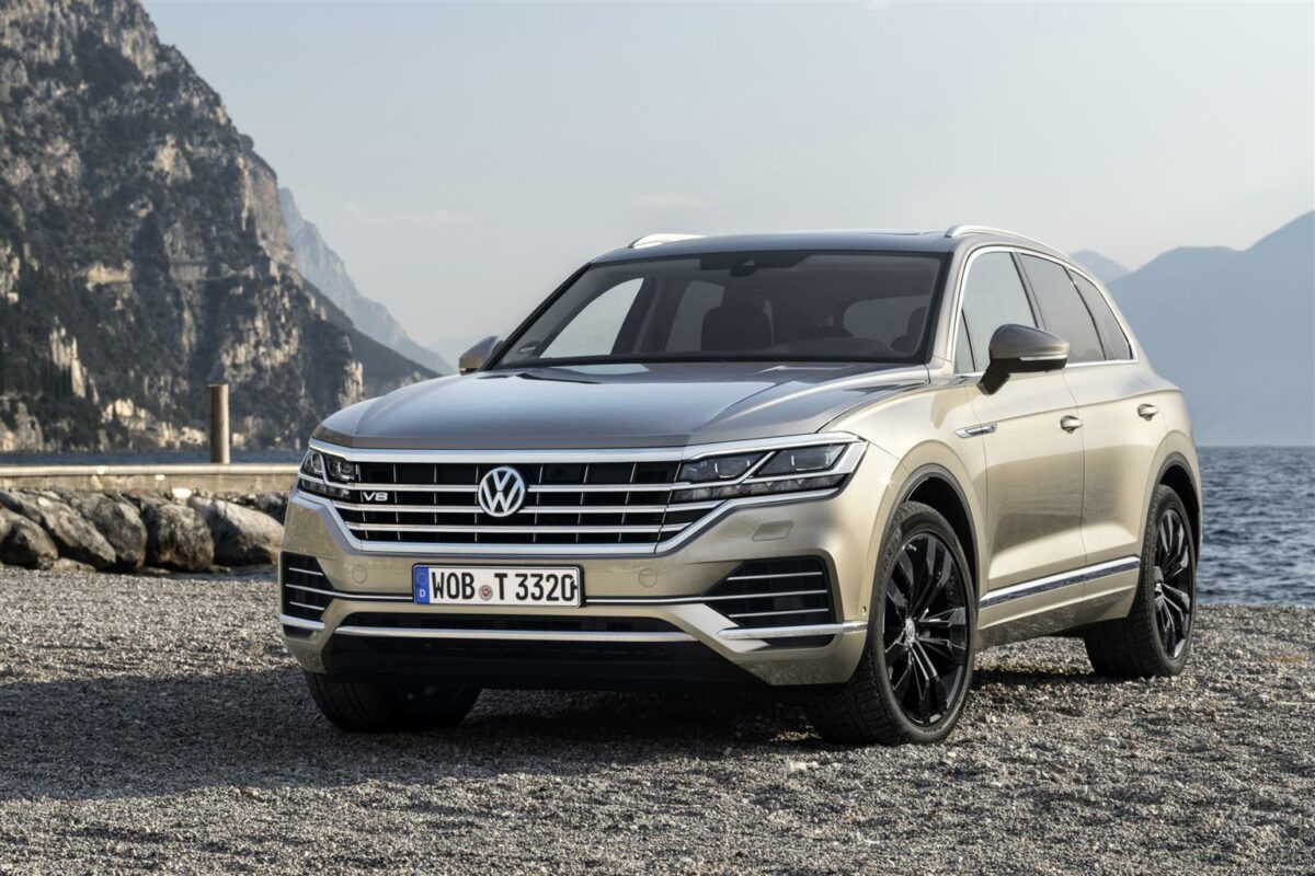 Volkswagen Touareg V8 TDI anteriore