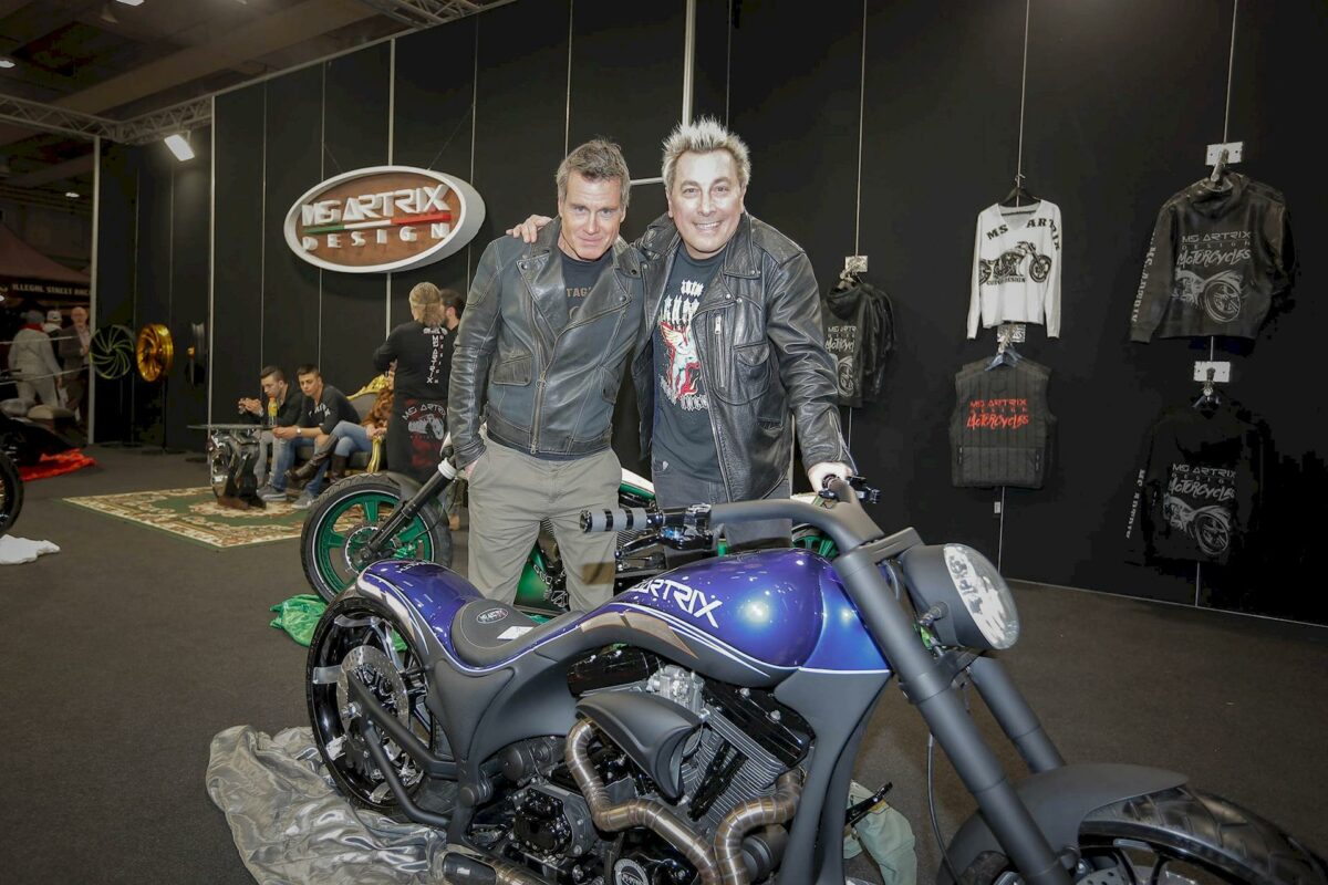 MS Artrix Motor Bike Expo 2018 Jimmy Ghione Dj Ringo