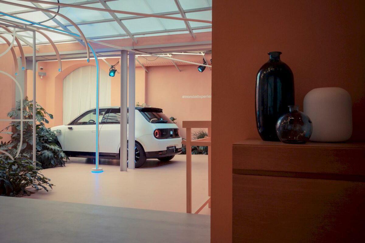 Honda e-Prototype alla Milano Design Week