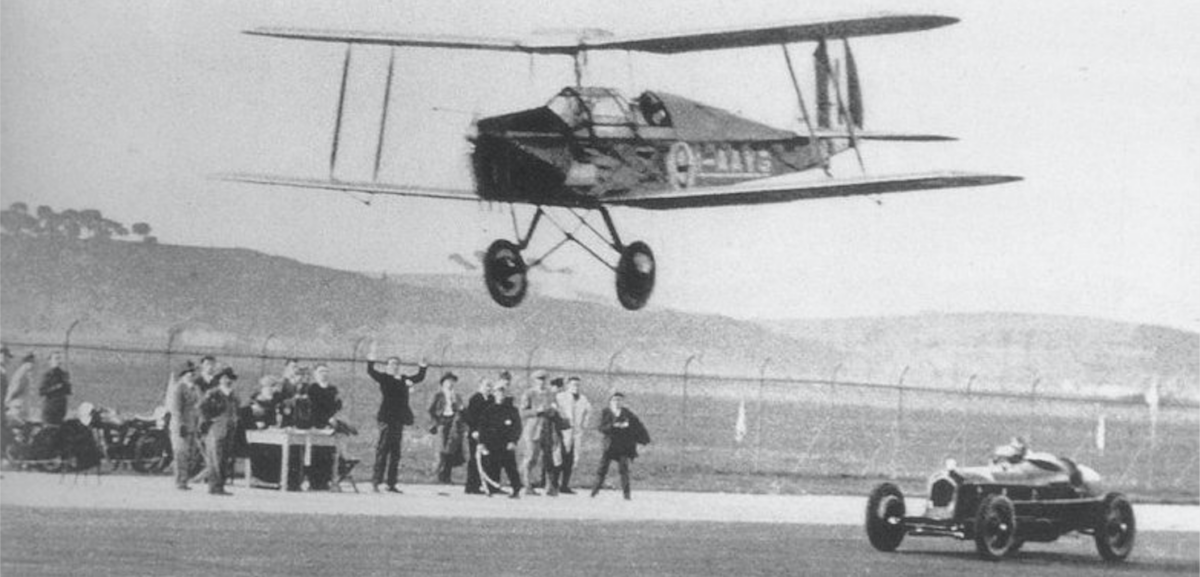sfida auto contro aereo: Alfa Romeo 8C 2300 Caproni CA-100