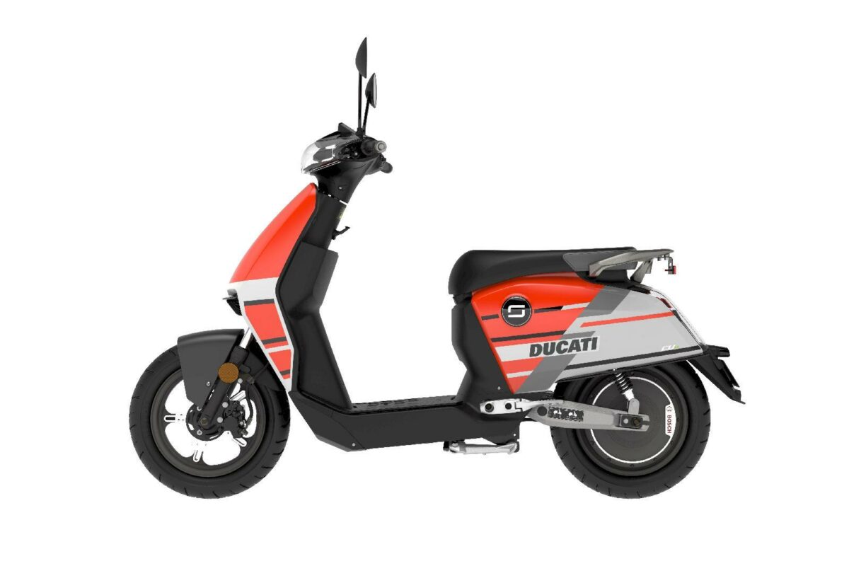 Scooter elettrico Super soco CUx Ducati