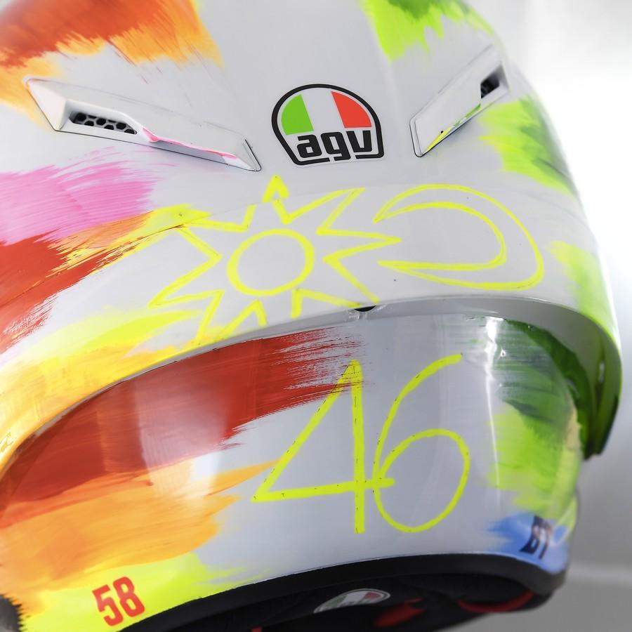 Valentino Rossi Casco Mugello 2019