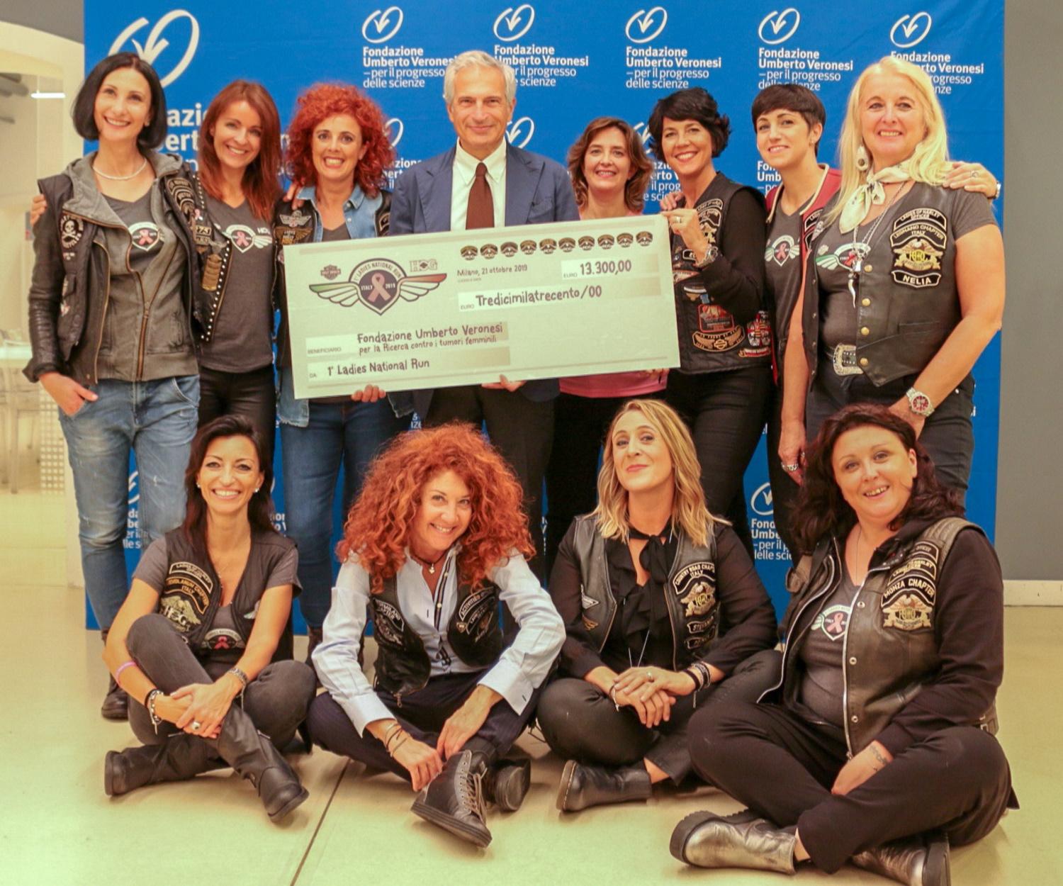Harley-Davidson Ladies National Run 2019 Fondazione Veronesi