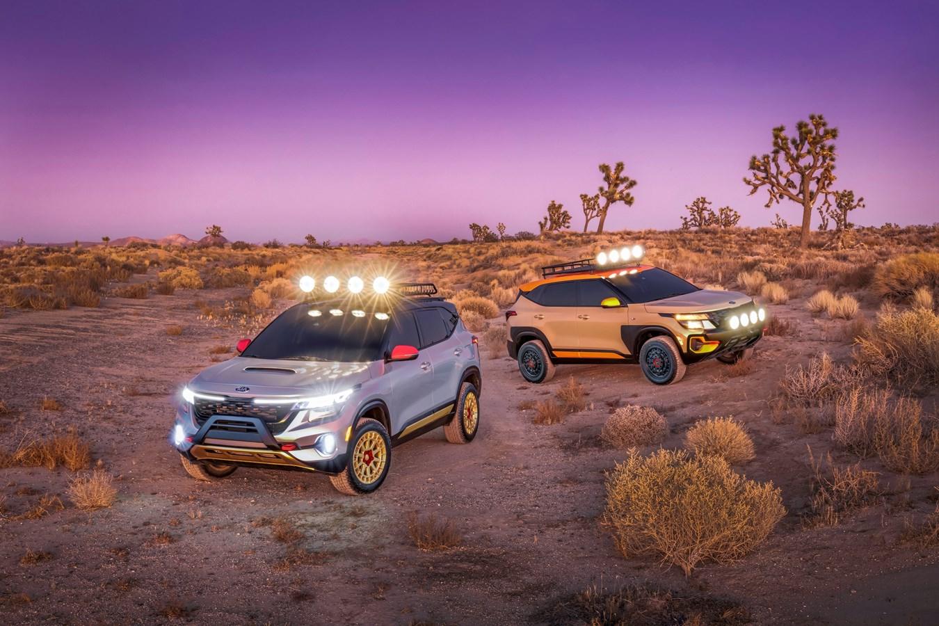 Seltos X-Line Trail Attack Concept & Seltos X-Line Urban Concept