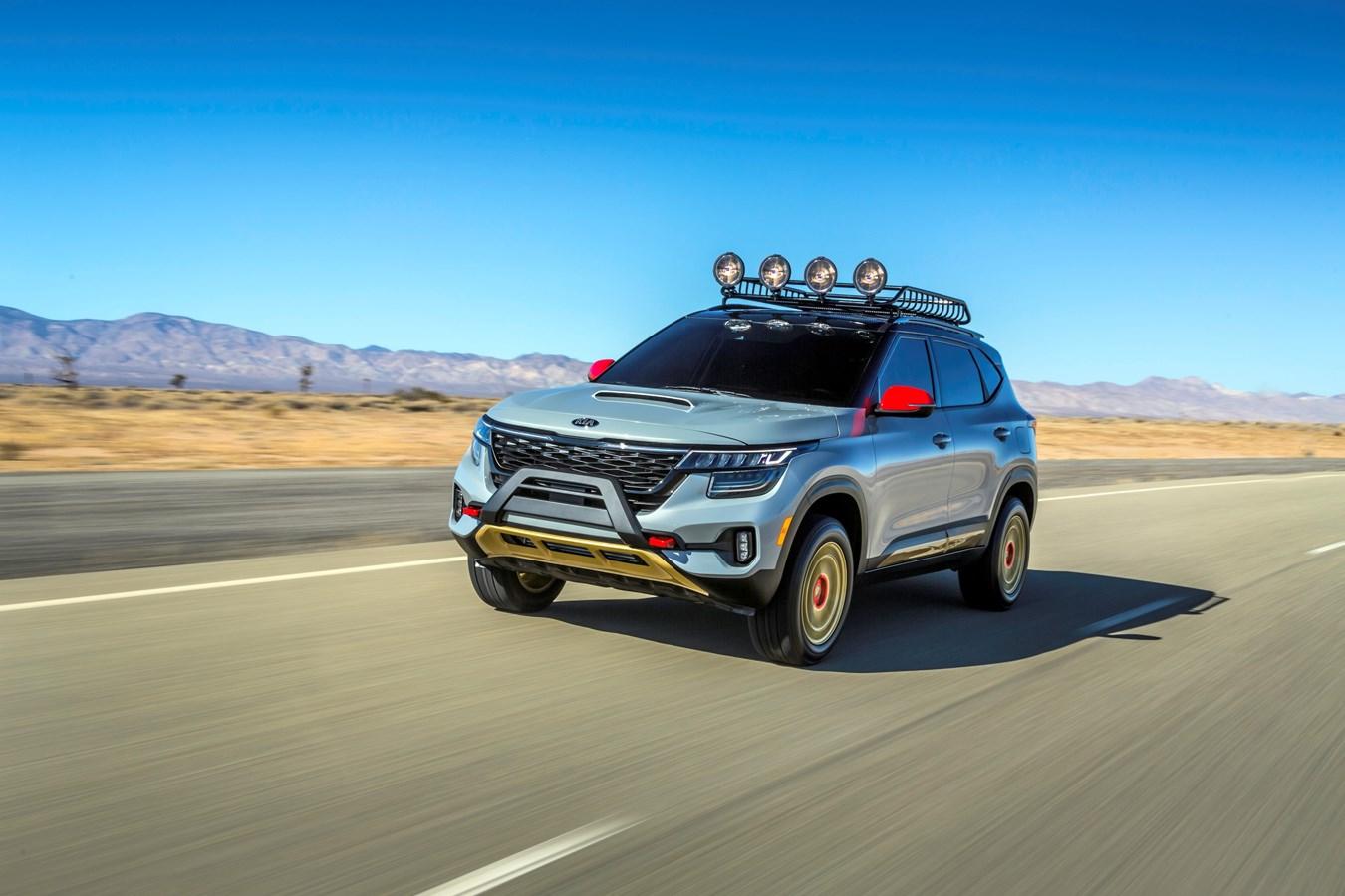 Seltos X-Line Trail Attack Concept & Seltos X-Line Urban Concept