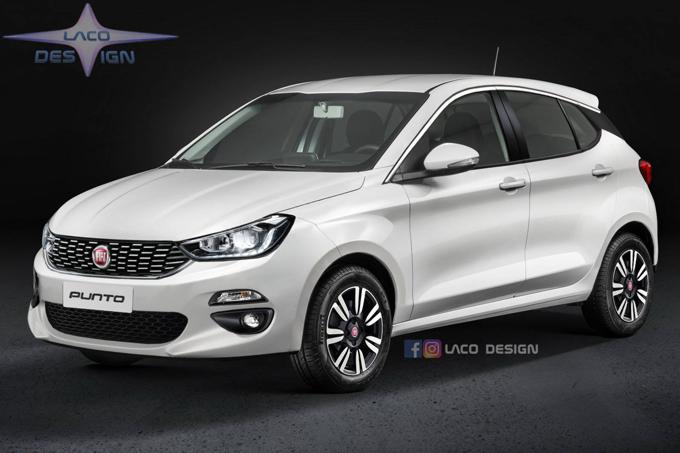 FIat Punto Rendering