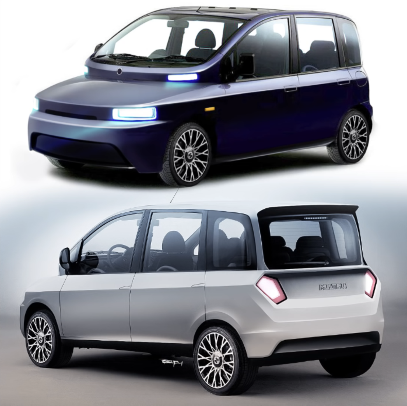 FIAT Multipla Rendering