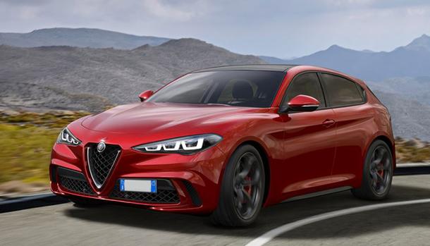 Alfa Romeo Giulietta Rendering