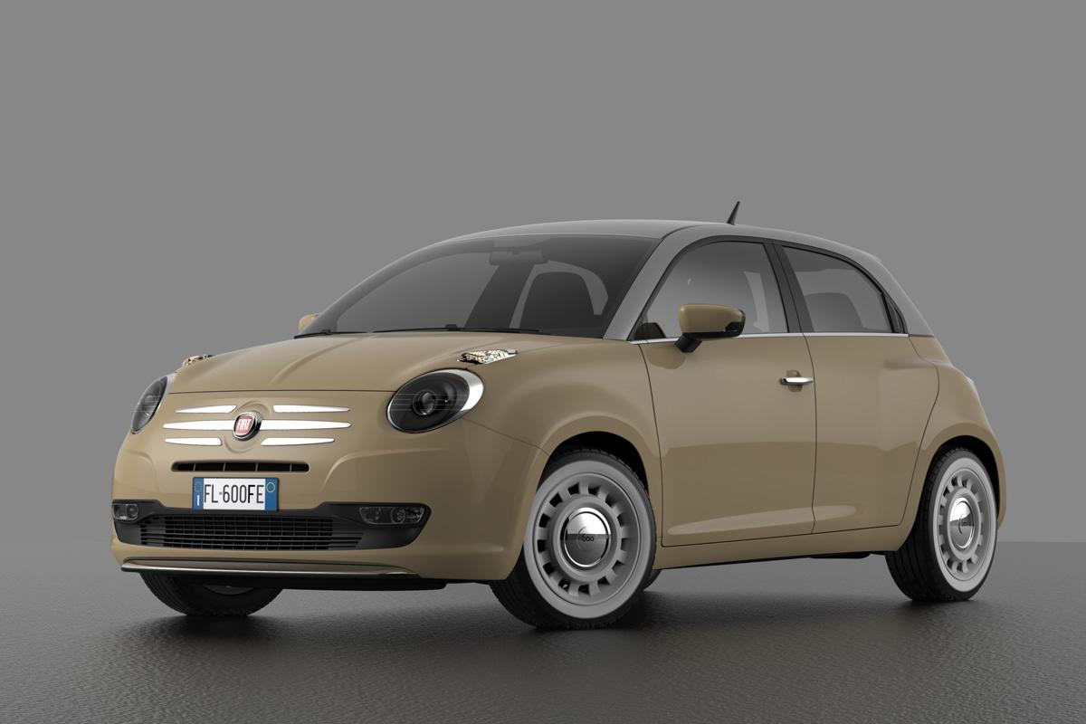 FIAT 600 Rendering
