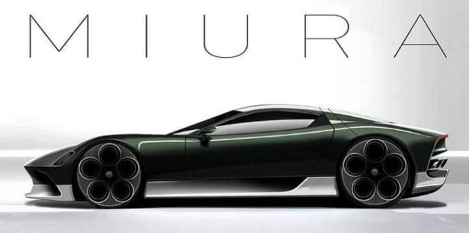 Lamborghini Miura Rendering