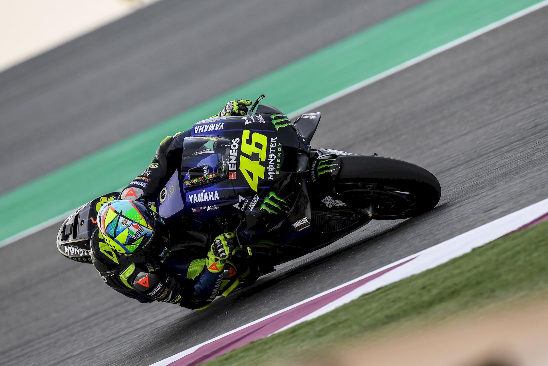 Valentino Rossi Test MotoGP Qatar