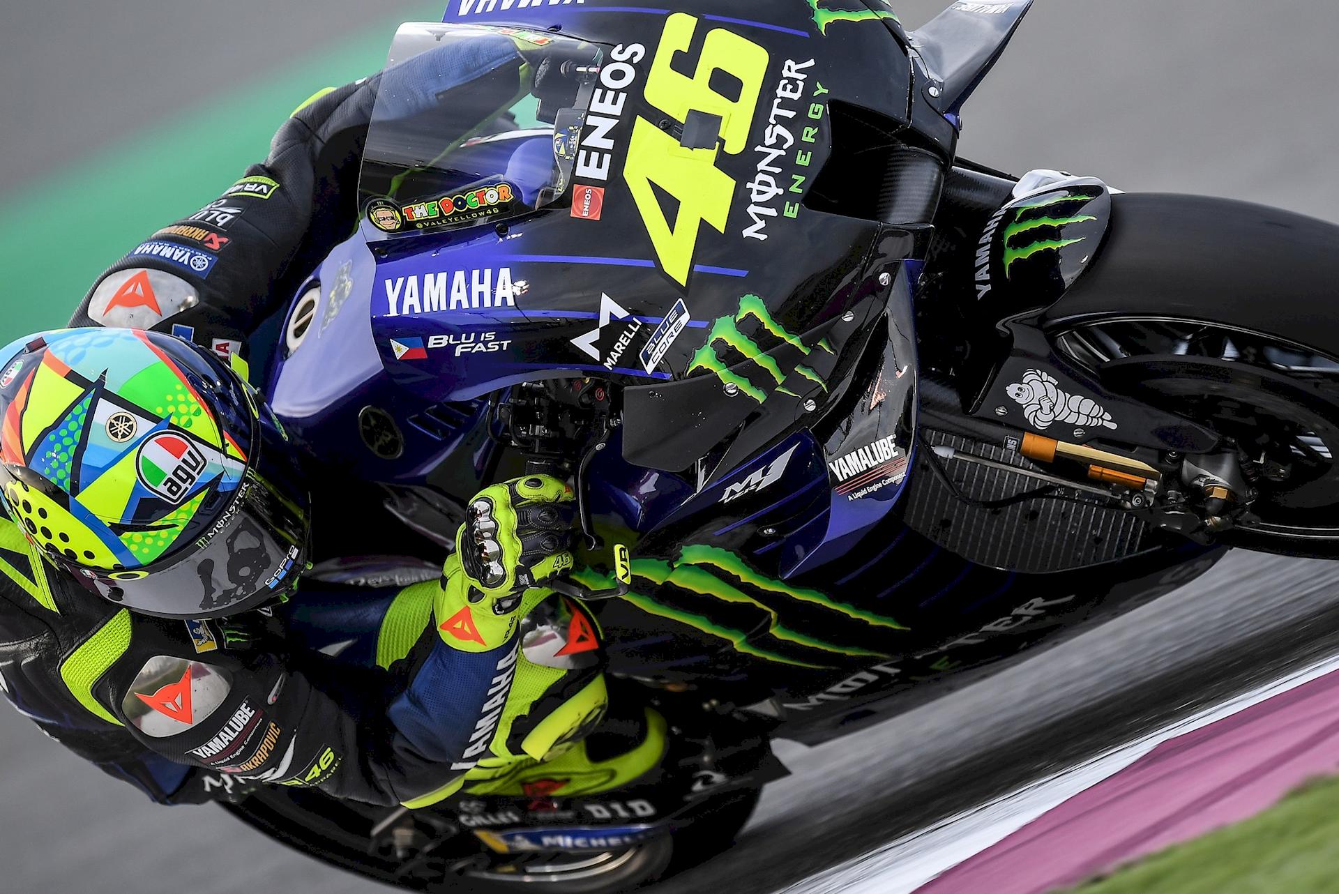 Valentino Rossi Test MotoGP Qatar