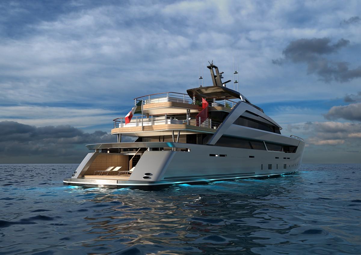 Luca Vallebona Gravity superyacht