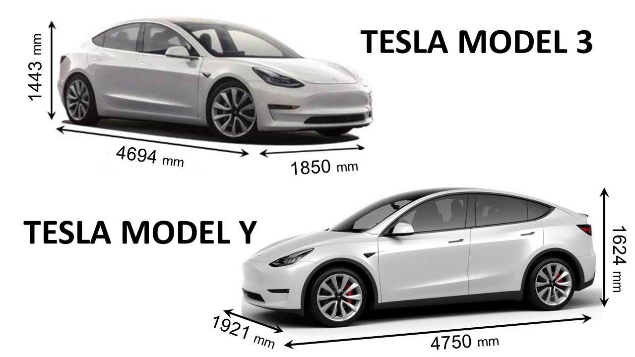 tesla model y dimensioni
