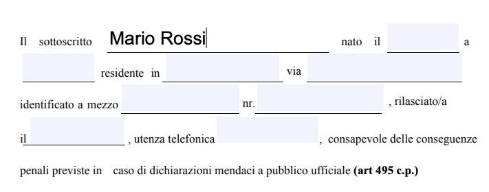 compila autocertificazione per viaggiare