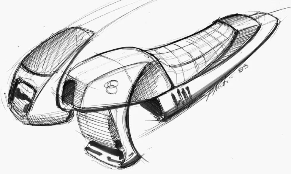 Gilera RV 125 disegno Paolo Martin